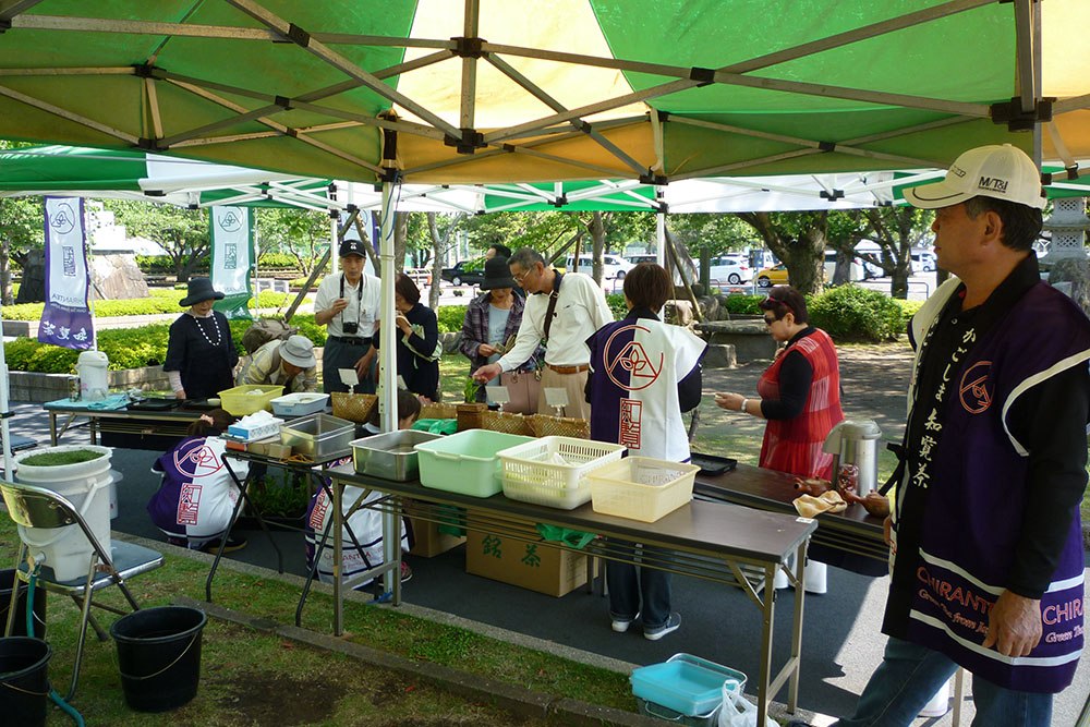 ゴールデンウィーク「知覧茶」消費宣伝販売会を実施しました。！